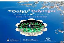 baharin gelisi kulturparkta kutlanacak