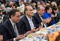 balcovalilar iftar sofrasinda bulustu