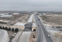 baskan altay stadyum sehir hastanesi tramvay hatti guzergahindaki kecili koprusunu arac trafigine actik