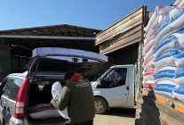 baskan cercioglundan karacasuda kucuk ureticilere yem destegi