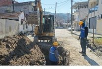 baskan cercioglundan sokede altyapi yatirimi
