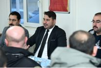 baskan cirpanoglu aski personeliyle iftarda bulustu