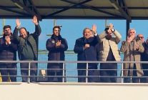 baskan cirpanoglu deplasmanda da takimin yaninda