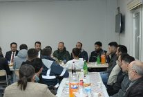 baskan cirpanoglu kazanbel beton calisanlariyla iftar sofrasinda bulustu