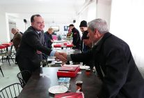 baskan dutluludan huzurevine bayram ziyareti