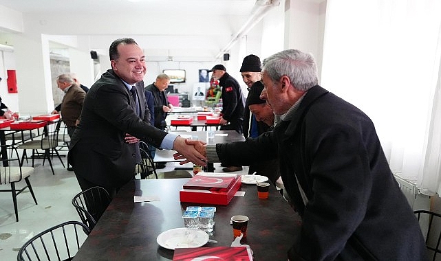 baskan dutluludan huzurevine bayram ziyareti