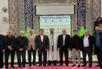 baskan erkan aydin vatandaslarla bayramlasti