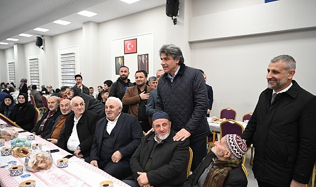 baskan kocaman kartepede iftar sofralarini ziyaret etti