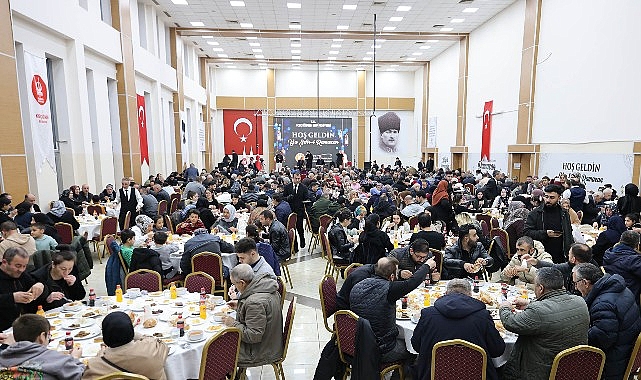 baskan ozarslan bala haymana polatli sereflikochisar ve evrenlilerle iftar sofrasinda bulustu