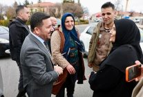 baskan rasim aridan bayram oncesi mezarlik ziyareti