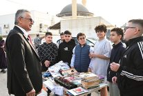 baskan topaloglundan pazar esnafina ziyaret