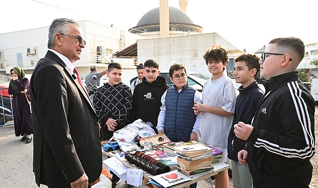 baskan topaloglundan pazar esnafina ziyaret