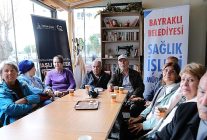 bayraklida bahar evinde agiz ve dis sagligi egitimi