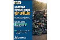 bayraklida elektronik atiklar cope gitmiyor