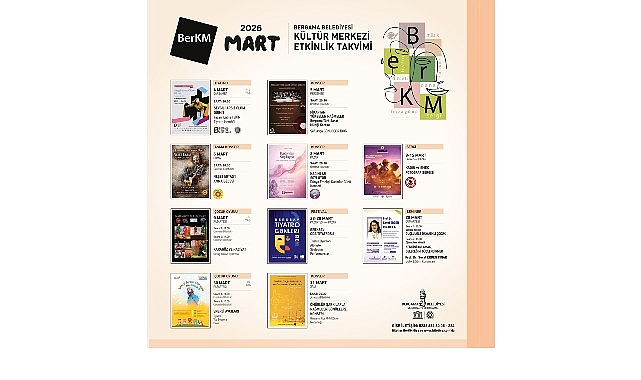 bergama belediyesi kultur merkezinde mart ayi dopdolu gececek