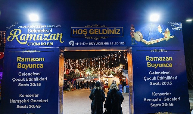 buyuksehir belediyesinin geleneksel ramazan etkinlikleri suruyor