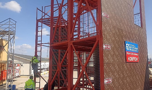 buyuksehir personeline yuksekte calisma egitimi