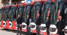 buyuksehir toplu tasima filosuna 19 yeni otobus daha katti