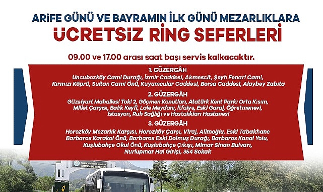 Büyükşehir’den Bayram’da Mezarlıklara Ücretsiz Ulaşım Hizmeti 1 buyuksehirden bayramda mezarliklara ucretsiz ulasim hizmeti