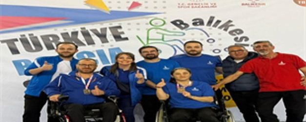 buyuksehirin boccia takimi bronz madalya ile dondu