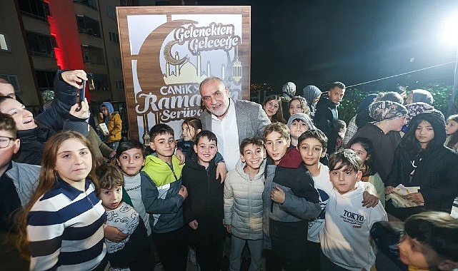 canikte mahalleler senlendi ramazan sevinci paylasildi