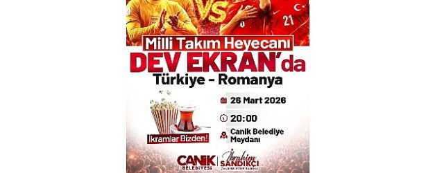 canikte milli mac coskusu dev ekranda yasanacak