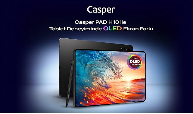 casper pad h10 ile tablet deneyiminde oled ekran farki