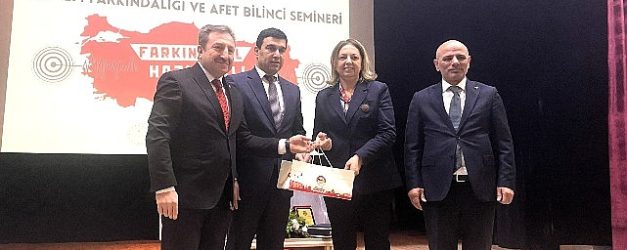 deprem haftasinda farkindalik semineri
