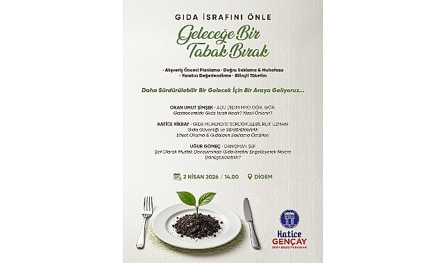 didim belediyesinden israfa karsi guclu mesaj gelecege bir tabak birak