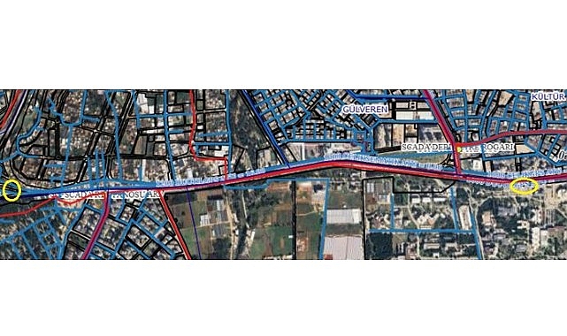 duraliler 1 ana isale hatti tasinacak