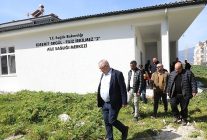 edremit belediyesiden narlidan bostanciya saha mesaisi