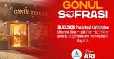 gonul sofrasi restoran 30 martda hizmet vermeye baslayacak