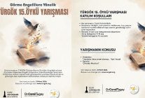 gorme engellilere yonelik turgok 15 oyku yarismasi basliyor