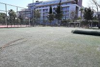 gunubirlik alandaki hali saha yenileniyor