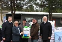 ibbden ciftcilere tohum ve hasat makinesi destegi