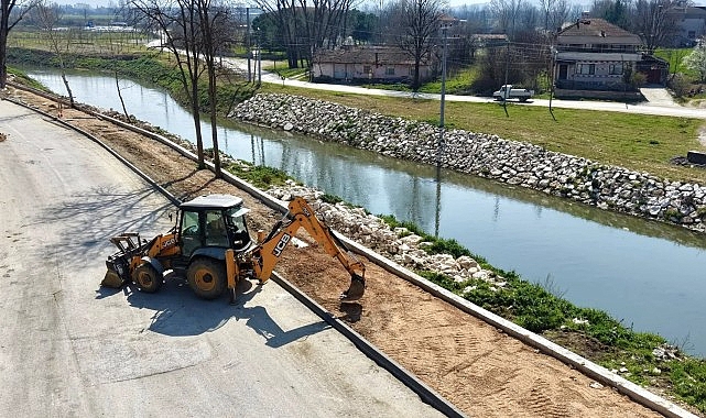 inegol belediyesinden kulacaya estetik dokunus