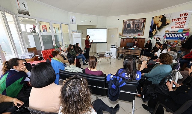 izmir buyuksehir belediyesinden kadinlara saglik egitimi