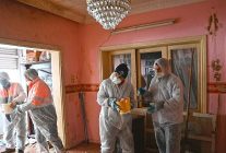 karabaglar da cop ev tamamen temizlendi