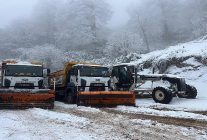 kartepede bayramda kar mesaisi