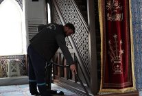 kartepede camilerde bayram mesaisi