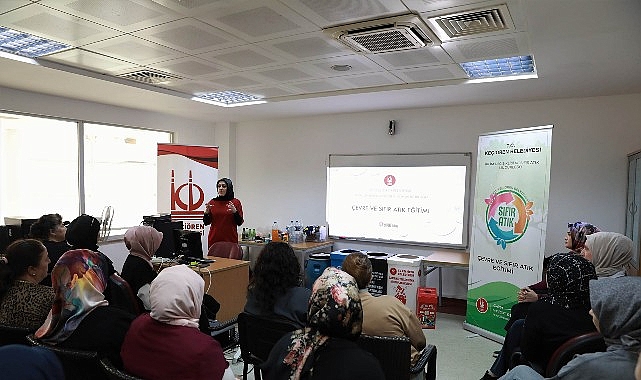 keciorende sifir atik bilinci egitimlerle yayginlasiyor