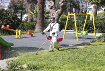 konakin parklari bayramda cicek gibi