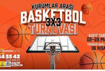 konya buyuksehir kurumlar arasi 3x3 basketbol turnuvasi kayitlar basladi