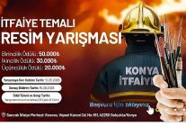 konya buyuksehirden itfaiye temali resim yarismasi