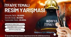 konya buyuksehirden itfaiye temali resim yarismasi