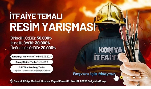 Konya Büyükşehir’den “İtfaiye” Temalı Resim Yarışması 1 konya buyuksehirden itfaiye temali resim yarismasi