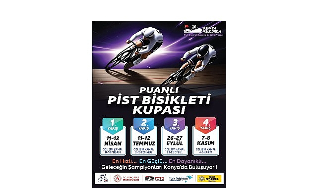 konya velodromu gelecegin sampiyonlarini agirlamaya hazirlaniyor