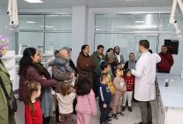 lokomotif cocuk koyu icme suyunun yolculugunu yerinde gordu