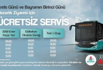 mezarlik ziyaretleri icin ucretsiz seferler duzenlenecek