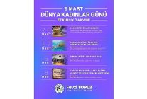 milas belediyesi 8 marti birbirinden farkli etkinliklerle karsilayacak